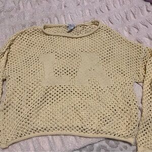 Rue21 Beige Knit Women's Sweater